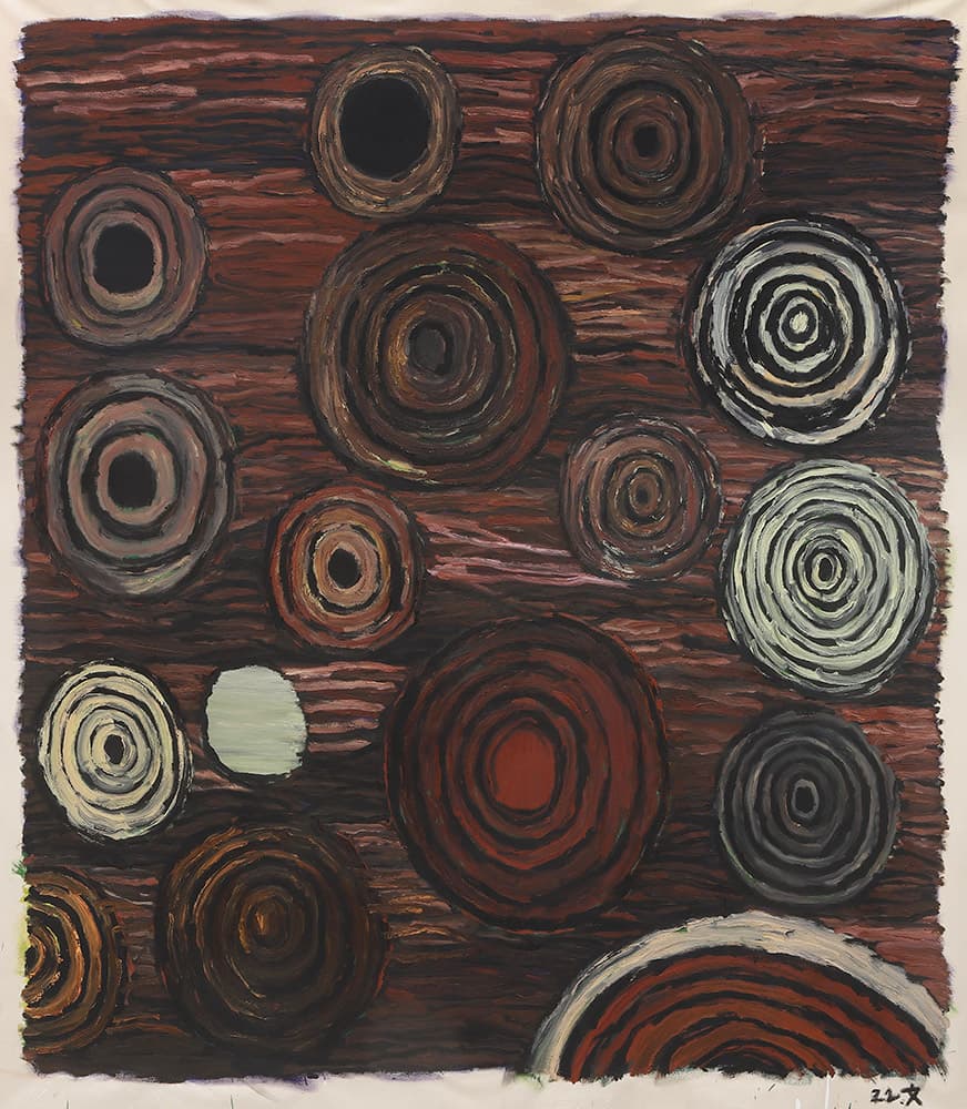 문규화_월동 준비, 2022, Oil on linen, 169x146cm