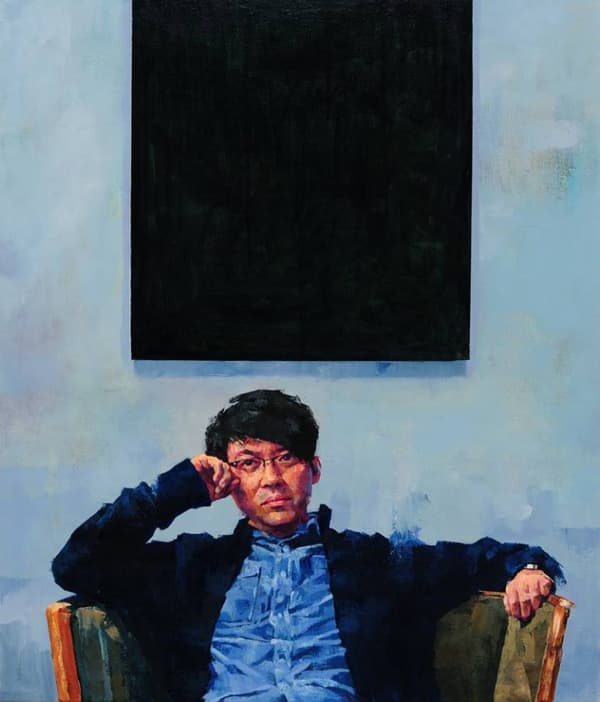 서상익, 권위적초상 53-45.5 Oil on canvas 2017