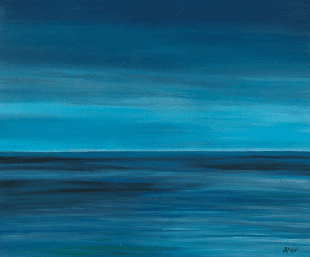 심연, 60.6x72.7cm, 2015