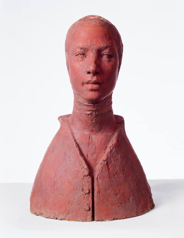 권진규, 지원의 얼굴, 1967, 테라코타, 50x32x23cm