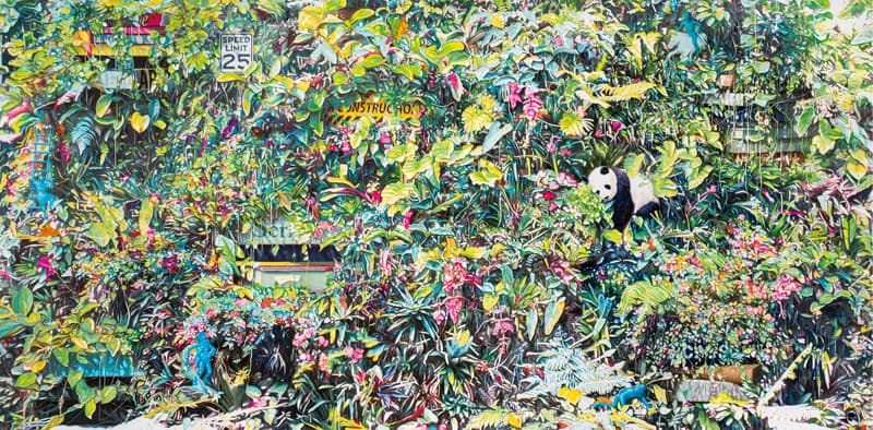 김성호 Mirage 2017 캔버스에 유채 193.9 x 390.9cm