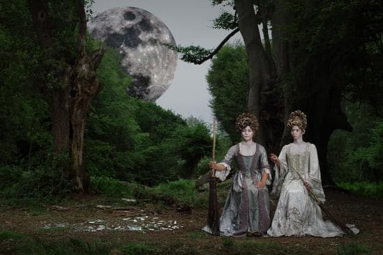 배찬효, Existing in Costume - Crime of Flying in the sky with bambo_2016 C-Print_270x180cm