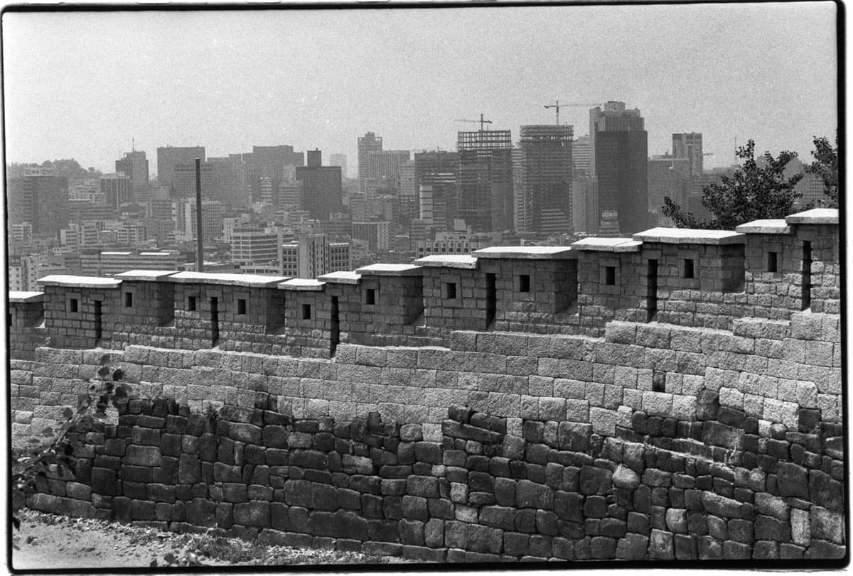 동대문 성곽 1978