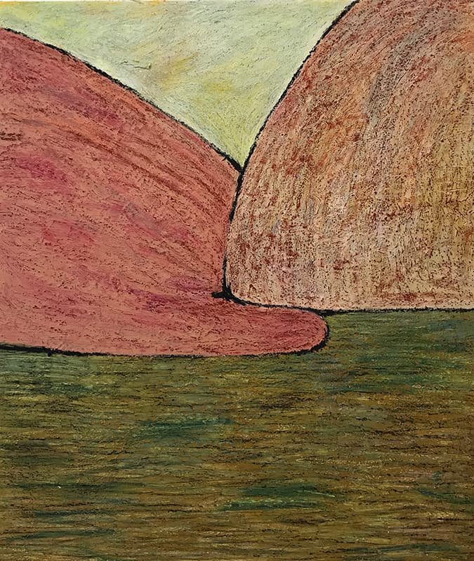 가브리엘라 지롤레티_Crunch_oil on cotton_130x150cm_2019