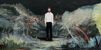 순교자 martyr-the resurrection of Van gogh_ oil on canvas_194-390cm_2016