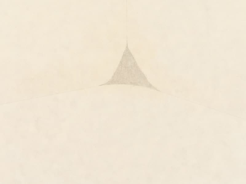 윤지현, <뿔>, 장지에 채색, 35x27cm, 2017