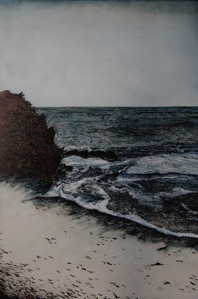 이부안_해묘(海墓)6, 캔버스에 유채, 193x130cm, 2020