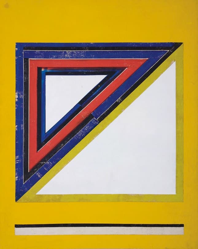 서승원, 동시성 Simultaneity 67-9, 1967, Oil on Canvas, 162x130cm 이미지 제공: 아라리오갤러리
