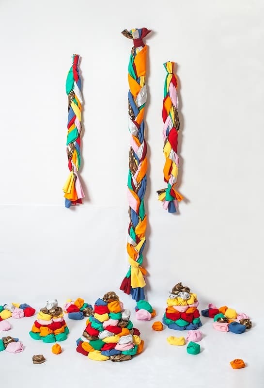 이앙·조미예, <소원신답>, Mixed media, 가변설치, 2018