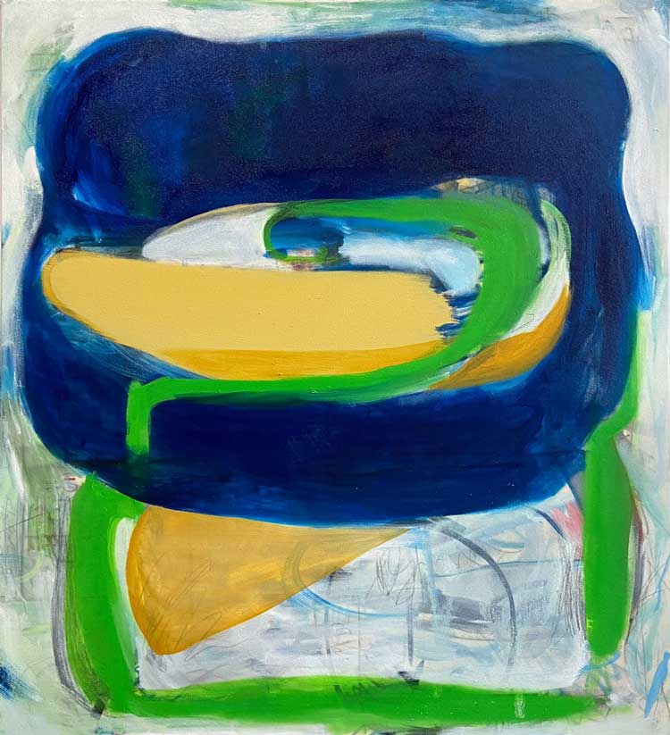 김시원, A Part of Body Which Has Not Been Observed, 2021, Oil on canvas, 111x120cm