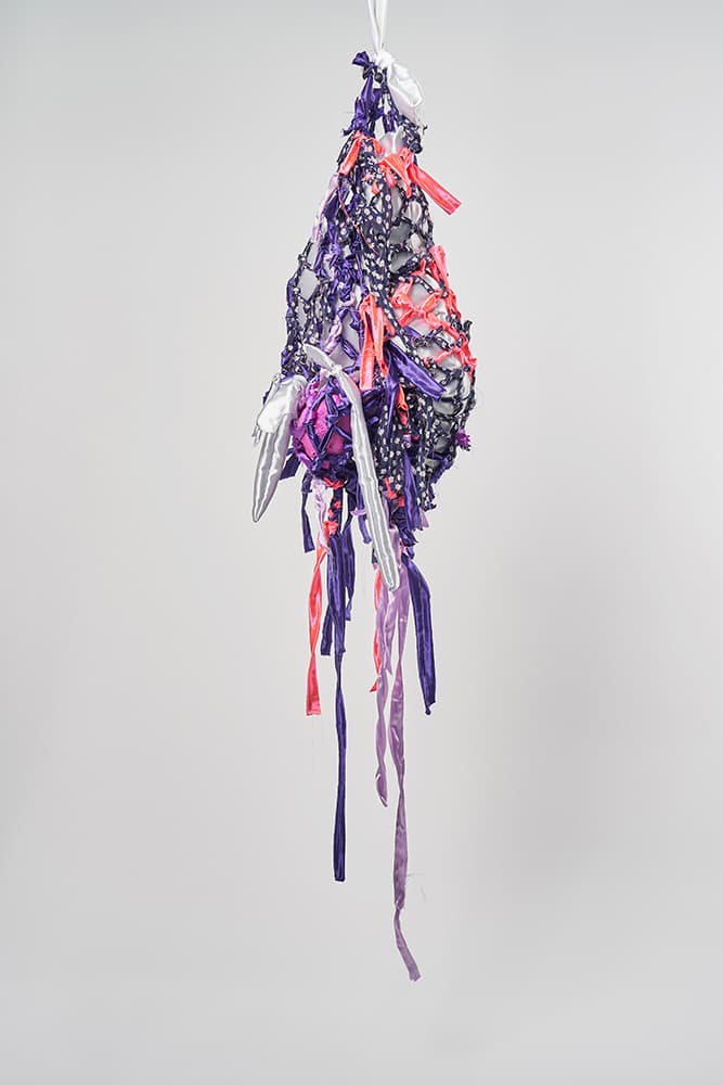 Abdomen, 2020,  fabric, cotton, urethan,  32x34x53cm