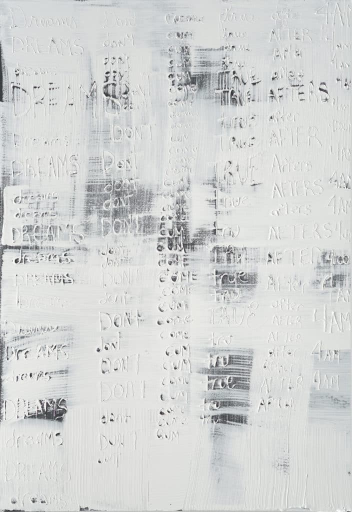 Richard Kennedy, AFTERS, 2019, Acrylic on Canvas, 190 x 134 cm