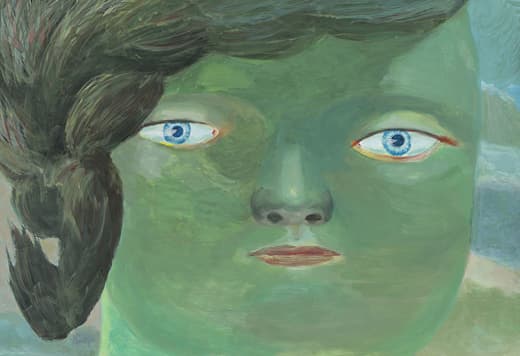 임춘희_여름 Summer, , gouache on paper , 23.7x34.5cm, 2014,2018