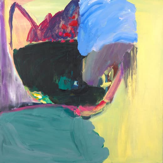 윤영, Self-Fake3, acrylic on canvas, 91x91cm, 2018