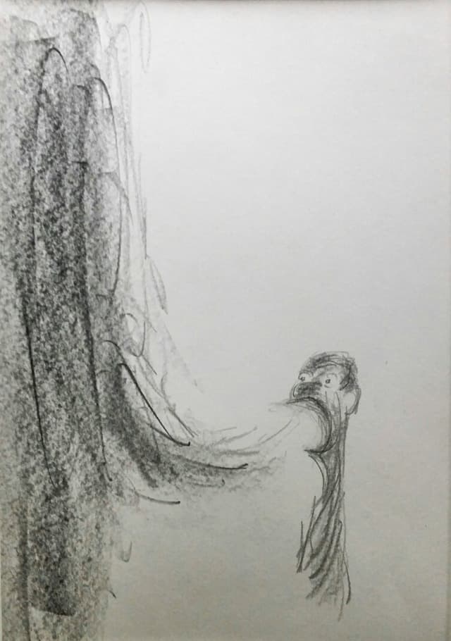 김기호_벽_종이에 연필_29.7x21cm_2016