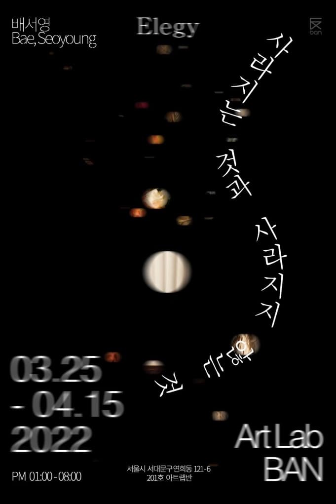 배서영 개인전: 사라지는 것과 사라지지 않는 것 1