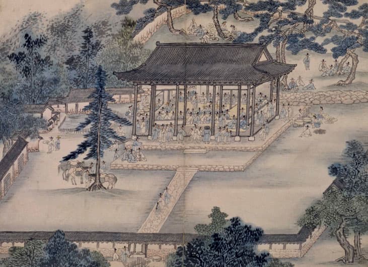 남소영도 南小營圖 김홍도(金弘道 1745~1806이후) 고려대학교 박물관 소장