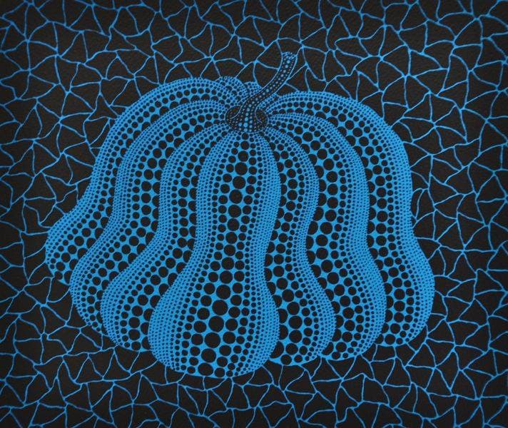 Yayoi Kusama A Pumpkin BB-C 24.2x28.5cm Silkscreen ed.80 2004