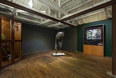 2016 풀 프로덕션 이솝 개인전《낮과 밤 사이 그림자》전시컷 Photo by 홍철기 ⓒ이솝, 아트 스페이스 풀