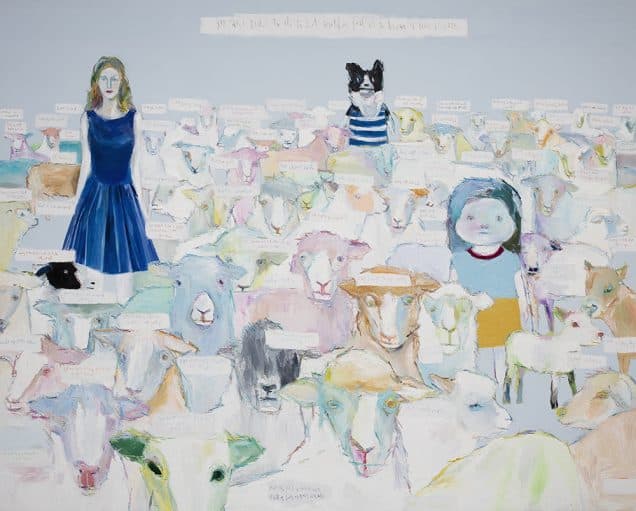 Find and Seek, Oil on canvas, 181.8×227.3cm, 2016