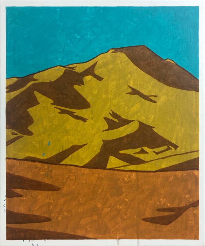 전현선_1, watercolor on canvas, 45.5x38cm, 2020