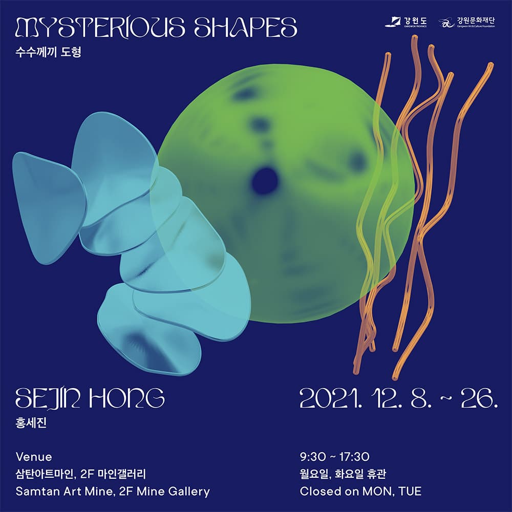 홍세진 개인전: 수수께끼 도형  SEJIN HONG: Mysterious shapes 1