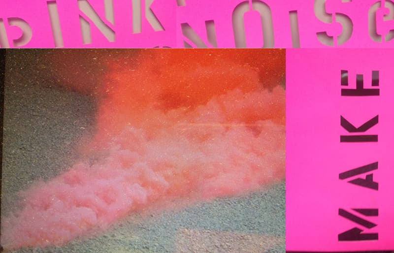 Instant Coffee “Pink Noise Pop Up (testing),” 2017  Courtesy of Instant Coffee