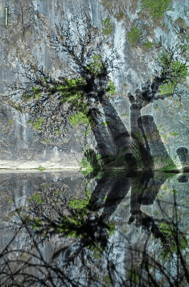 Ji Ho-Jun, Spreaded Ink, 80x55cm, Pigment print, wood frame, 2016