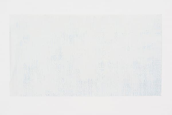 <Small Swimming of Teal Soaks the Whole River>, 종이에 혼합재료, 150 x 80cm, 2015
