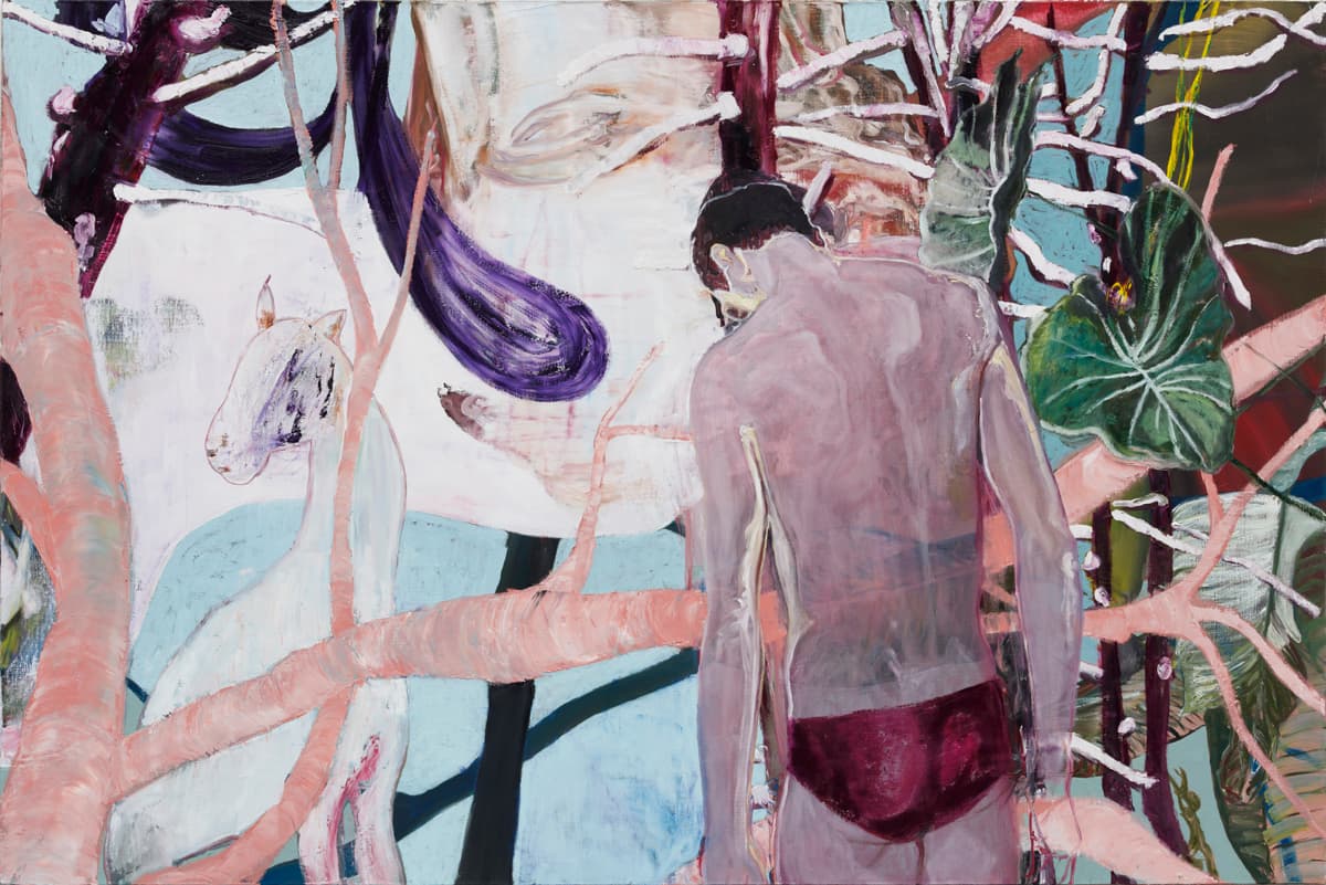 Joseph Choï, Day Dreamer 2, 2018-2019, oil on linen, 130x195cm 자료제공: 이유진갤러리