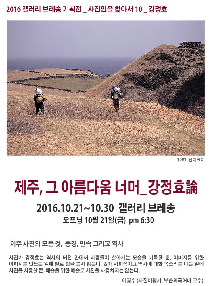 제주, 그 아름다움 너머 : 강정효론