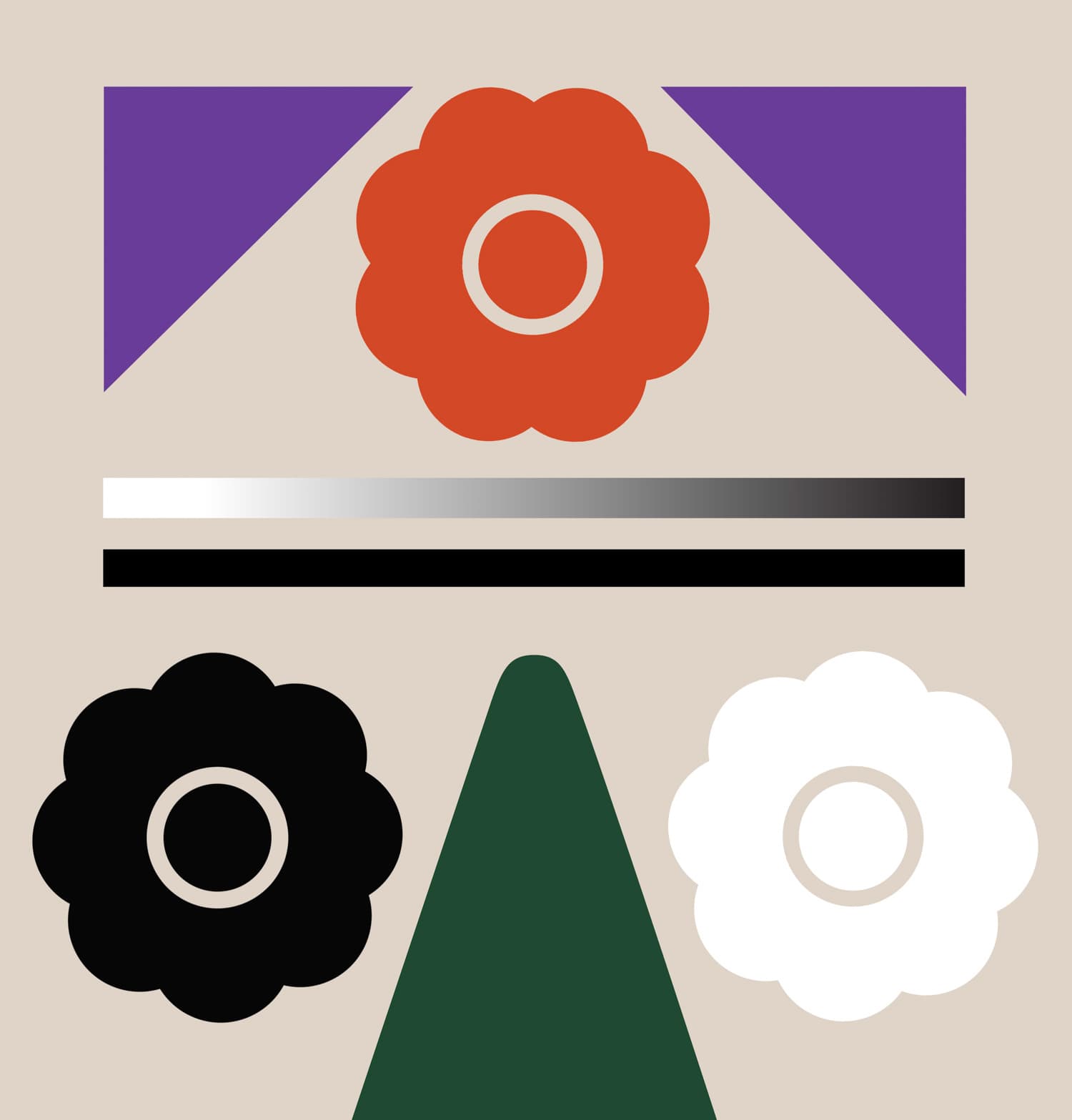 Math Bass, Newz!, 2019, Gouache on canvas, 32 x 34 inches