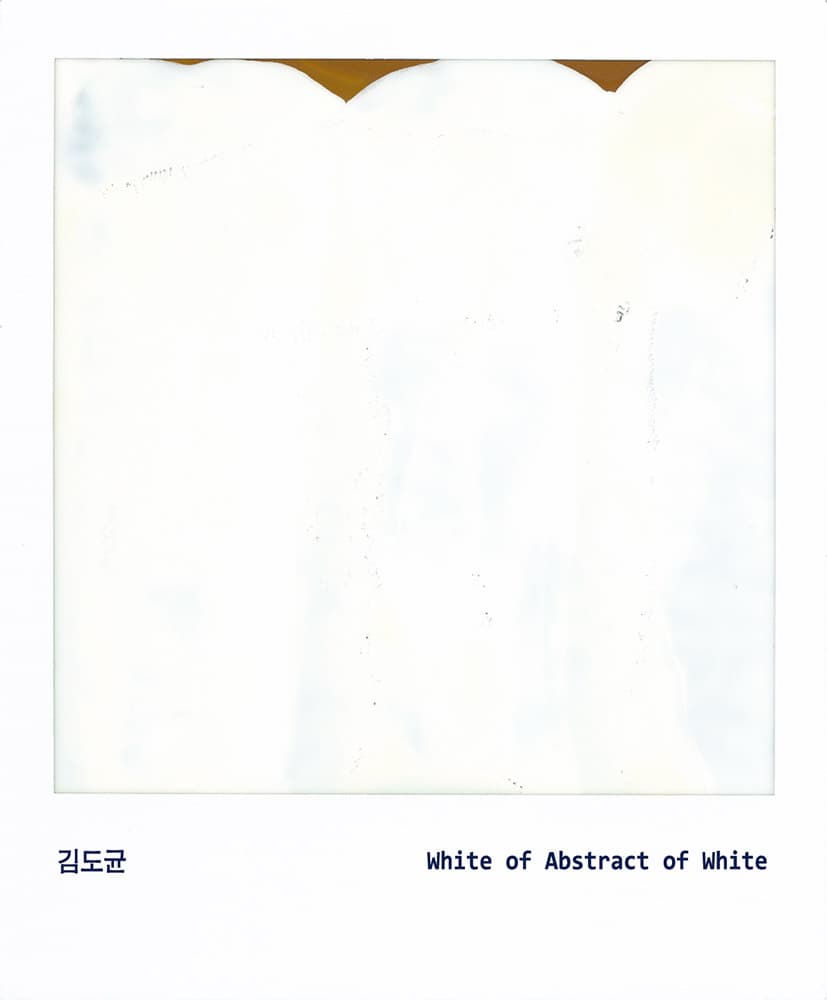 김도균 개인전 : White of Abstract of White 1