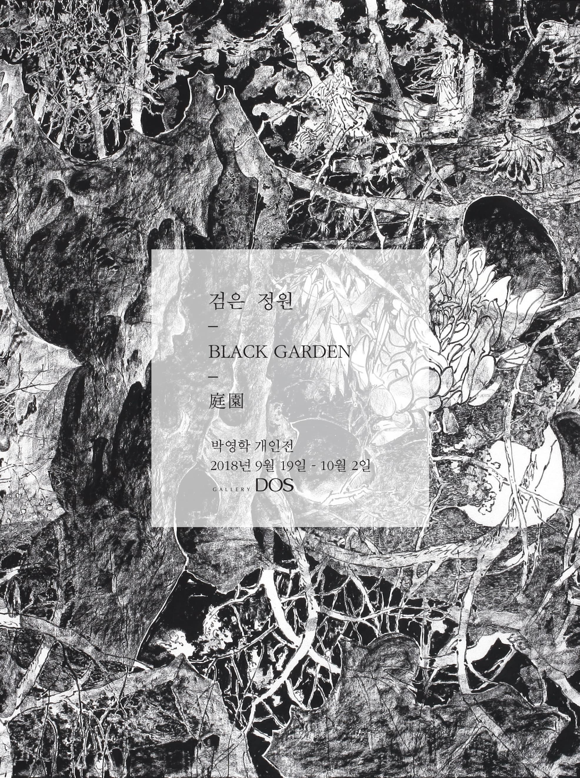 박영학 : 검은 정원 BLACK GARDEN 1