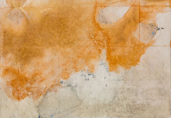 기억의 간격(Memory Gap)-한정과 받아들임 213 x 149cm, mixed media on paper, 2012