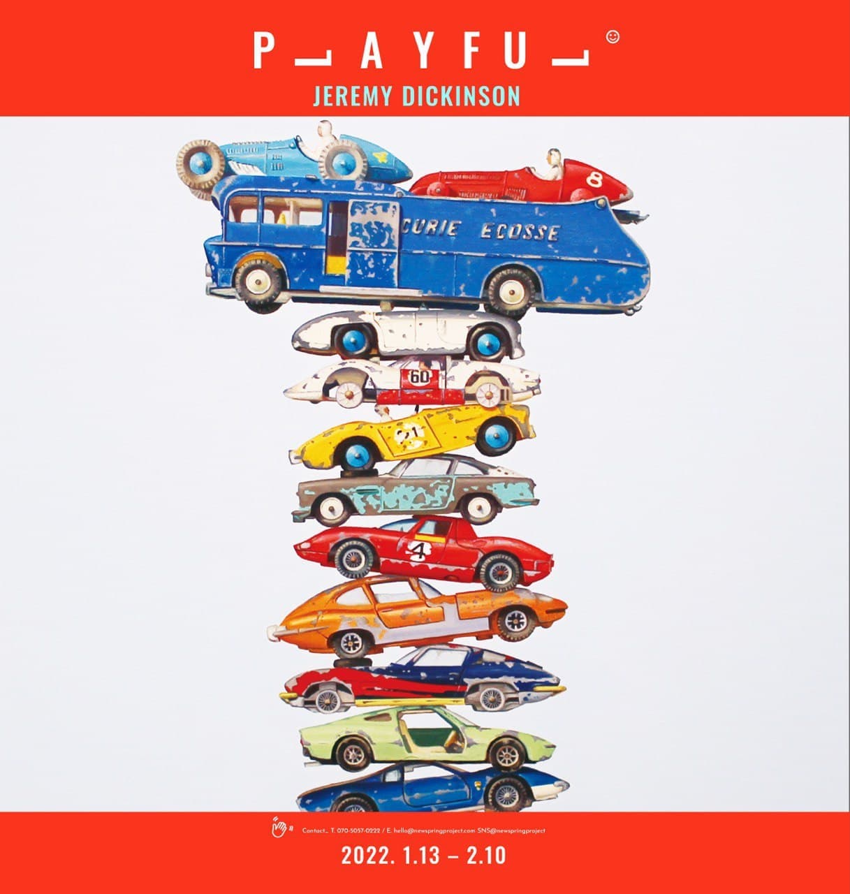 Playful: JEREMY DICKINSON 1