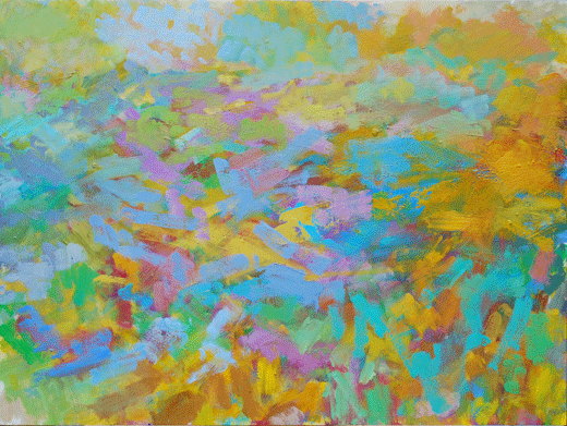한남동, oil on board, 80x60cm , 2012