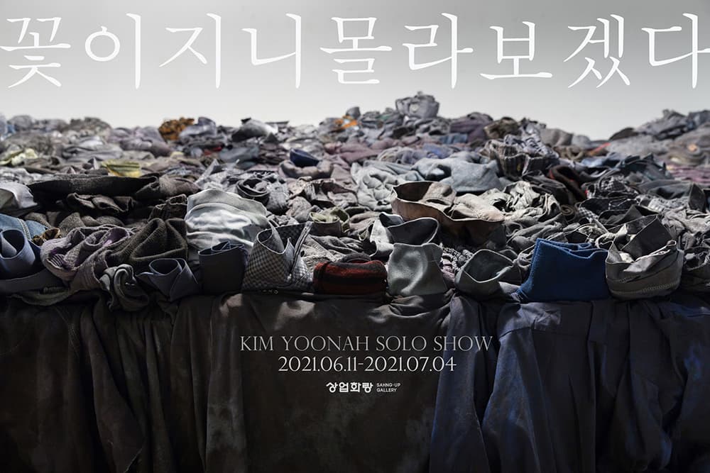 김윤아 개인전: 꽃이지니몰라보겠다 Yoonah Kim: Flowers from bad place 1