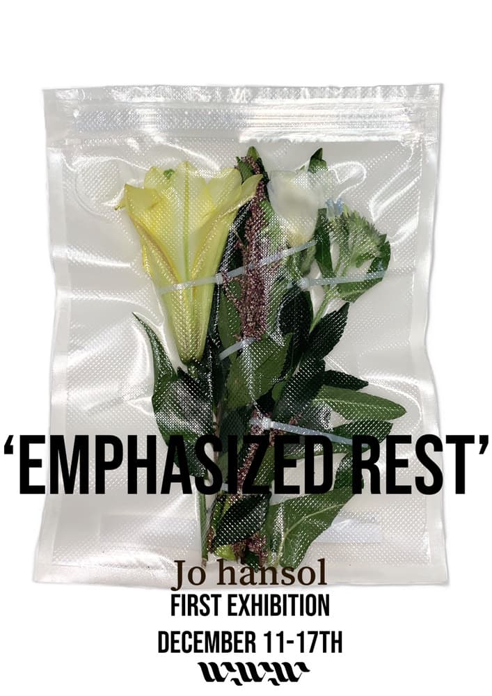 조한솔 개인전 : EMPHASIZED REST 1