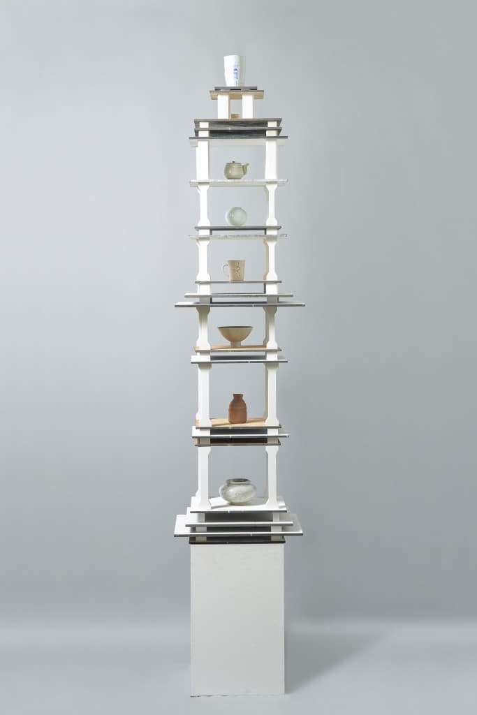 도자탑 60×50×173cm 혼합재료 2016