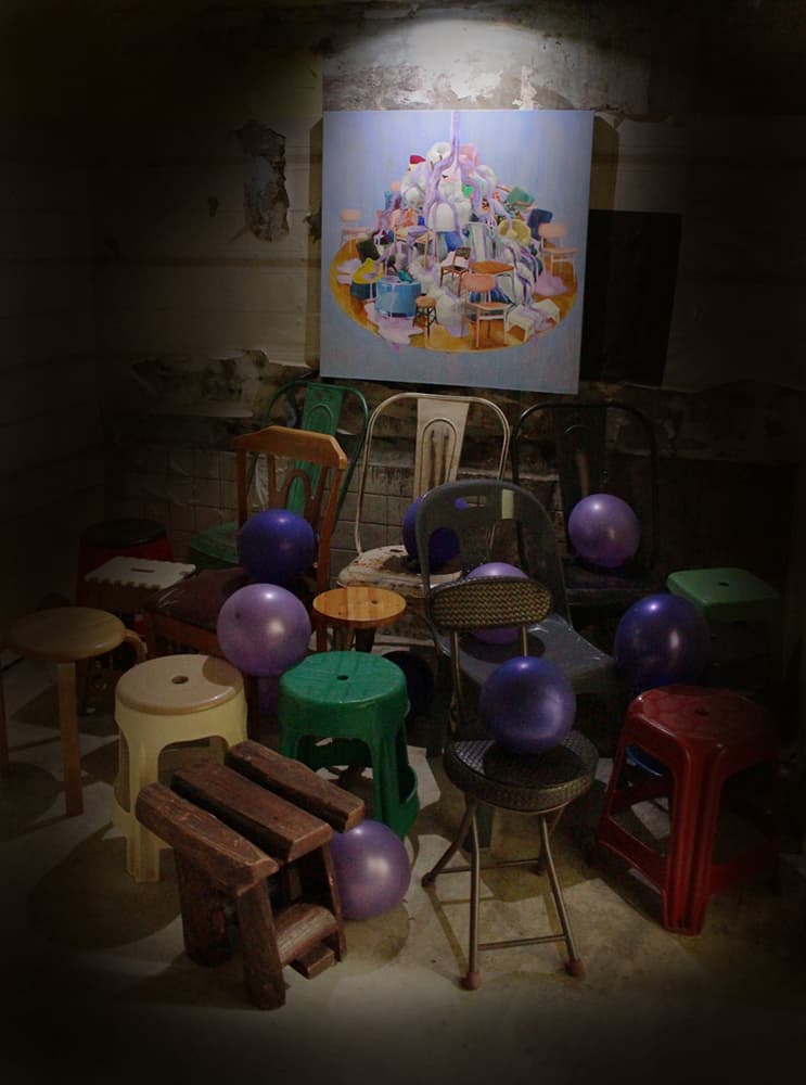 박민경 _ Too much _ Mixed Media _ Dimensions Variable _ 2018
