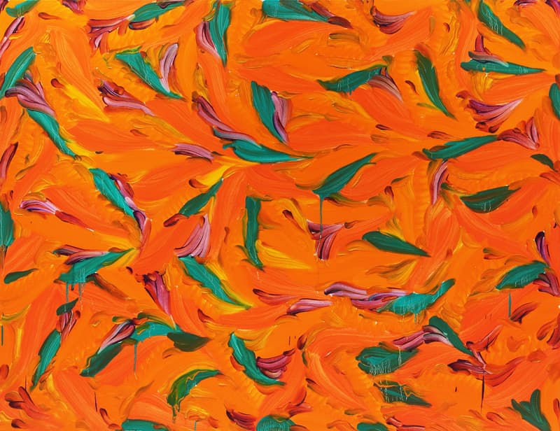 김미영,Orange Breeze,112x145cm,oil on canvas,2017