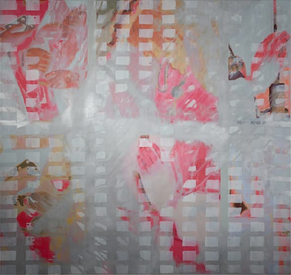 Toby Ziegler. Flesh in the age of reason 2, 2018, Oil on aluminium, 106 x 125 x 4 cm. Courtesy of the artist & PKM Gallery.