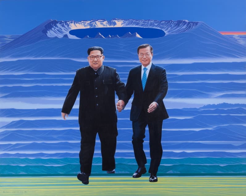 이종구, 봄이 왔다 2 2018 캔버스에 아크릴릭 182x227cm