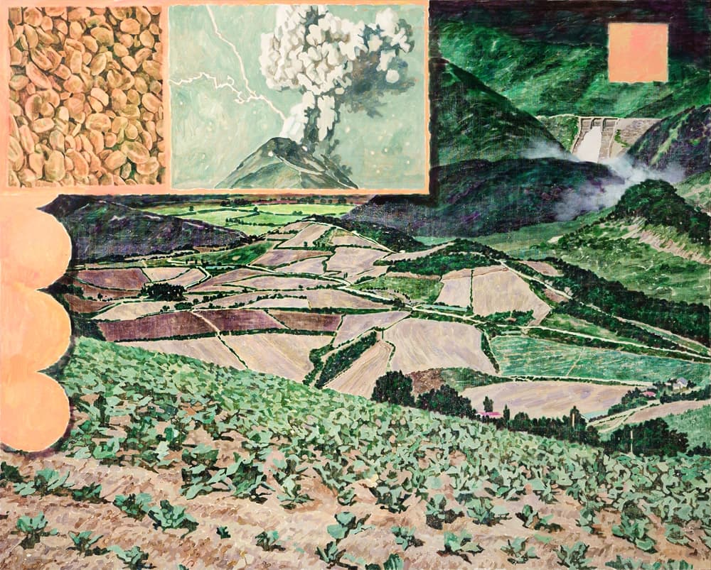 송수민, ○○이 머문 자리 6, acrylic on canvas, 130.3×162.2㎝, 2020