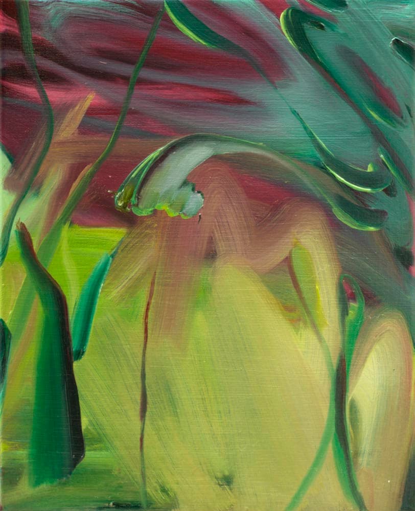 진종환_ Unknown forest -14 2020 Oil on canvas 27.3x22cm