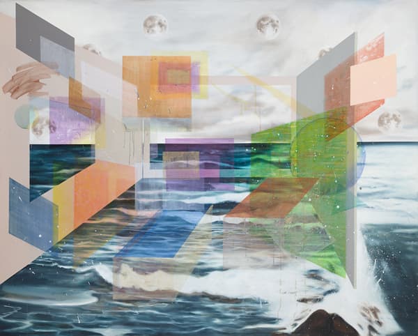 레이어 스페이스(Ⅱ)_Oil and Acrylic on Canvas_130.3 x 162.2 cm_2016