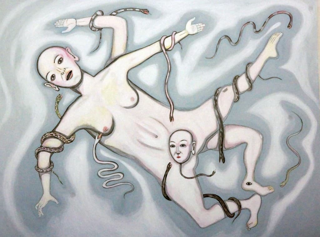화가의 자궁-번식 캔버스에유화 193.9×259.1cm 200호 2012