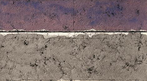 Meditation 91108, 1991, Tak(best fiber) on canvas, 110 x 200 cm Courtesy of the artist’s estate and Kukje Gallery, Image provided by Kukje Gallery