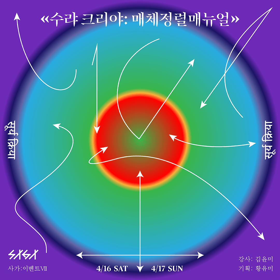수랴 크리야: 매체정렬매뉴얼 1